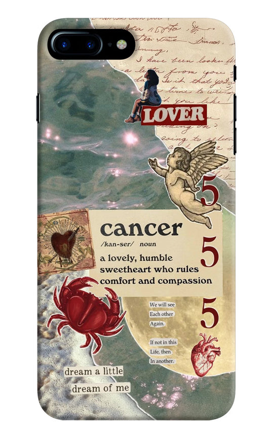 Cancer Zodiac iPhone 8 Plus Hard Case Back Cover by Casekaro