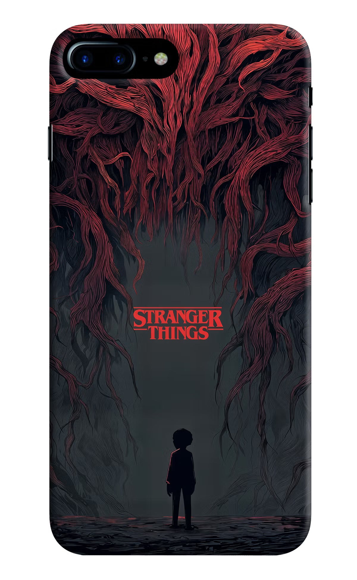 Ordinary Things Dark Side iPhone 8 Plus Hard Case Back Cover by Casekaro