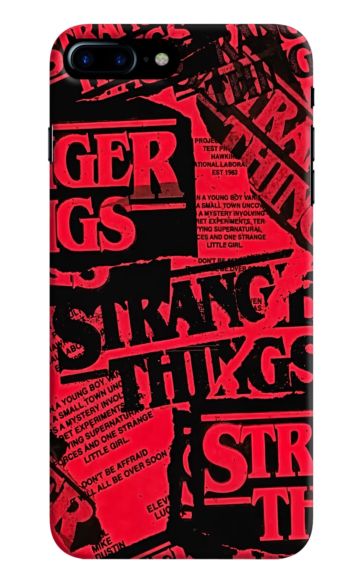 Ordinary Things iPhone 8 Plus Hard Case Back Cover by Casekaro