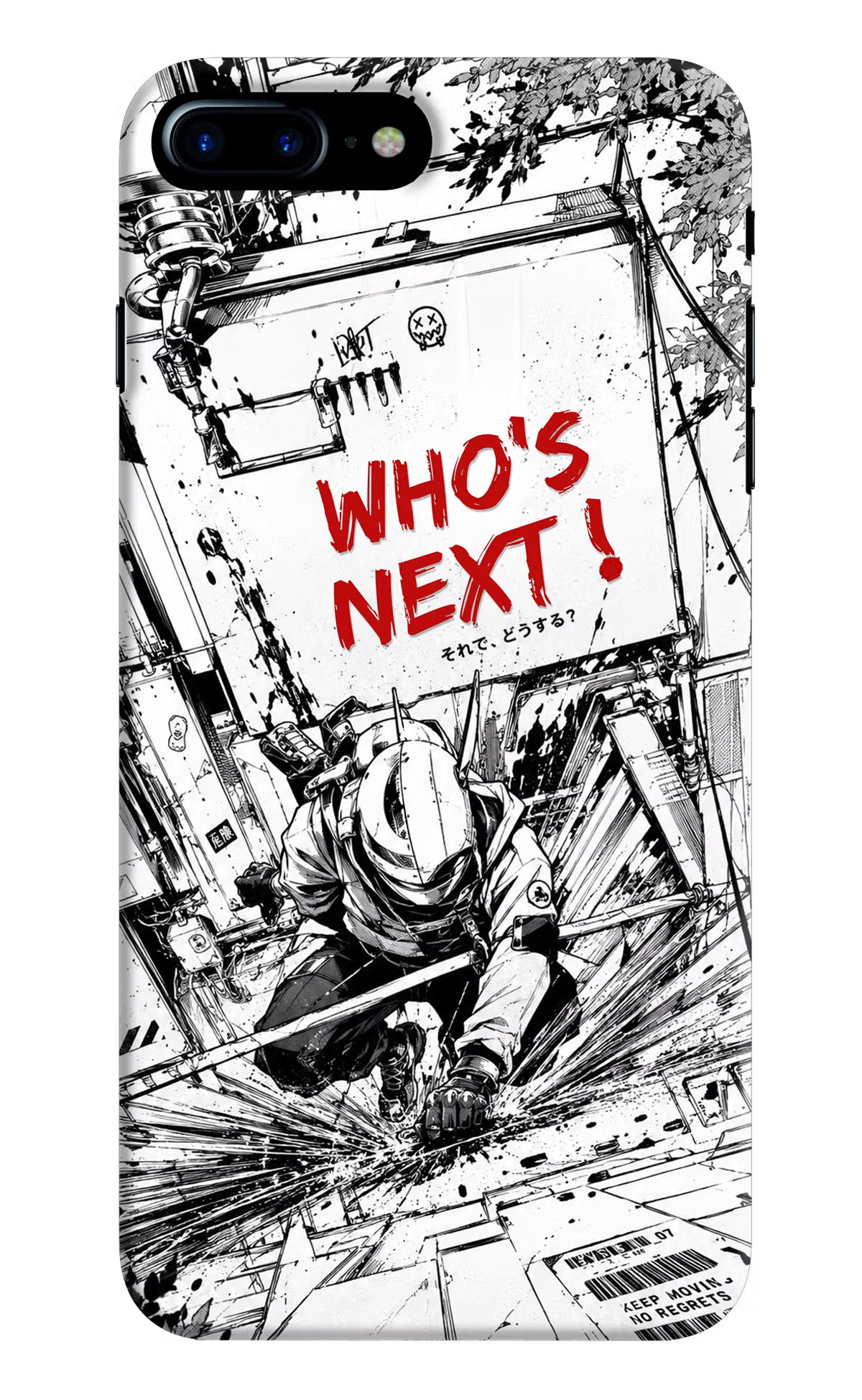 Who's Next iPhone 8 Plus Hard Case Back Cover by Casekaro