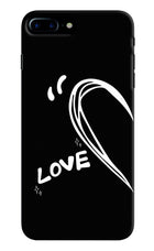 Love Line iPhone 8 Plus Hard Case Back Cover by Casekaro