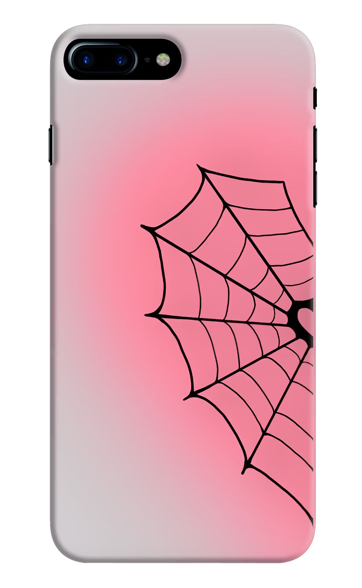 Pink Web iPhone 8 Plus Back Cover
