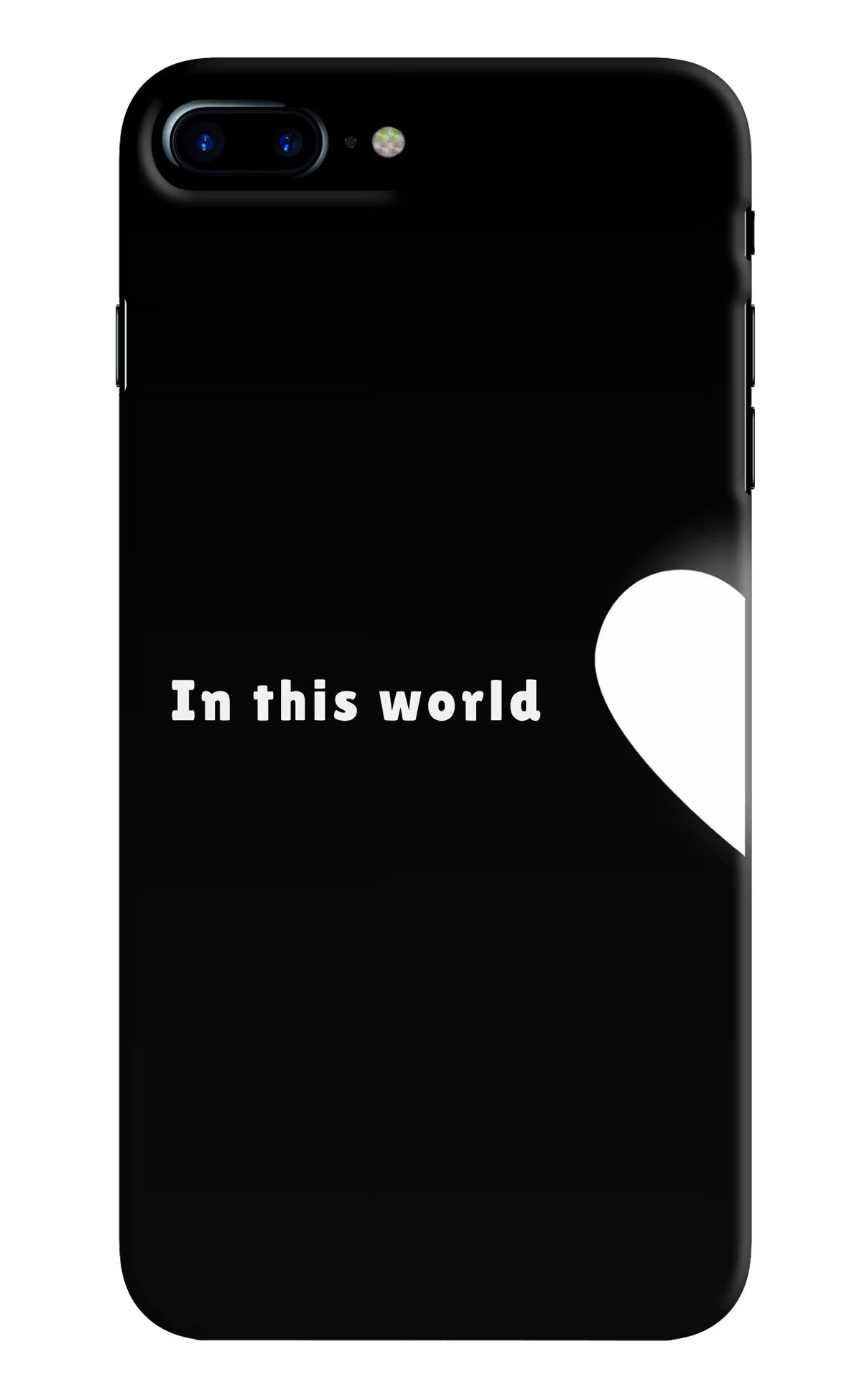 This World iPhone 8 Plus Back Cover
