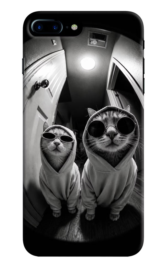 Hood Cats iPhone 8 Plus Hard Case Back Cover by Casekaro