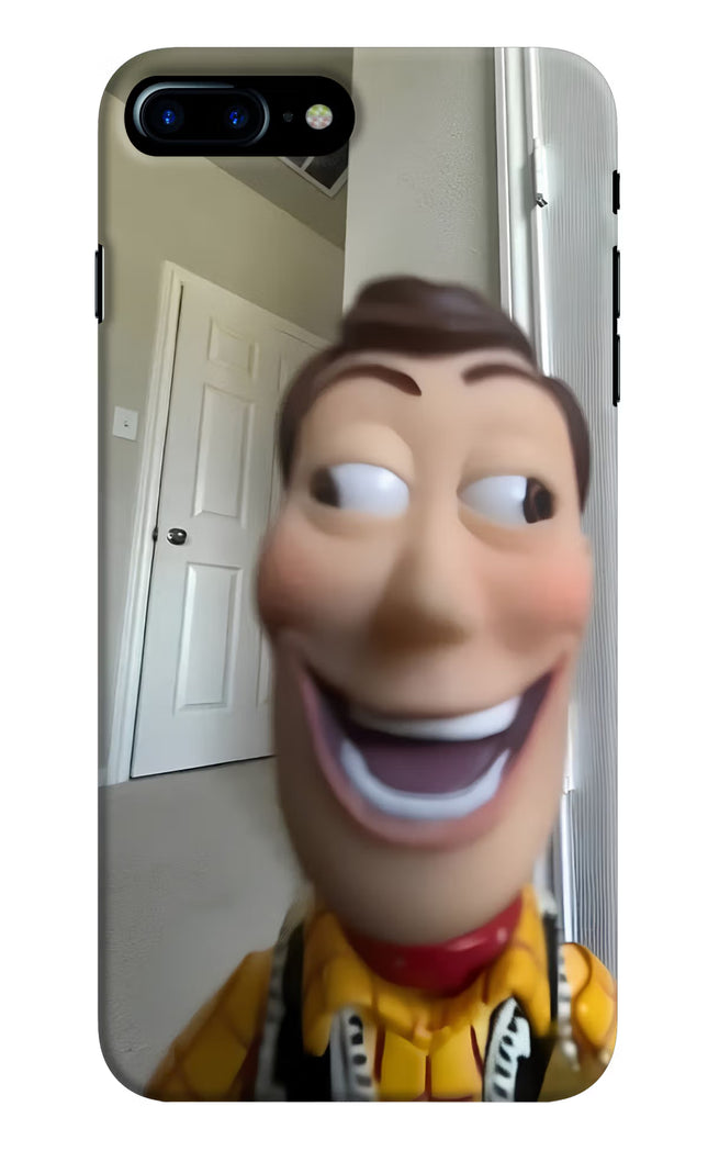 Side Eye Woody iPhone 8 Plus Hard Case Back Cover by Casekaro