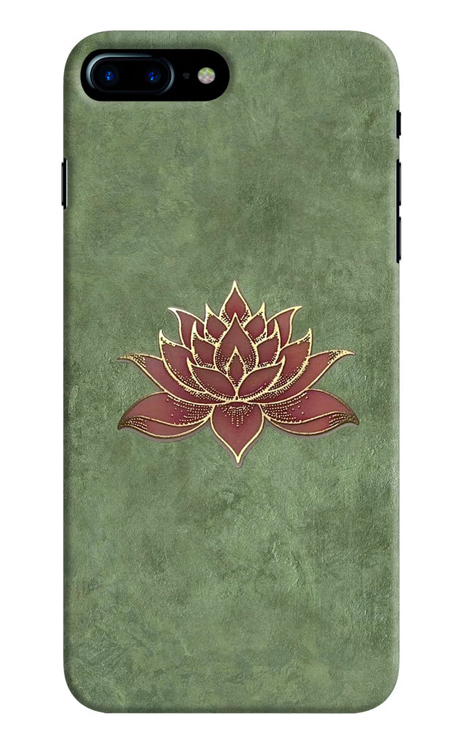 Lotus Grace iPhone 8 Plus Hard Case Back Cover by Casekaro
