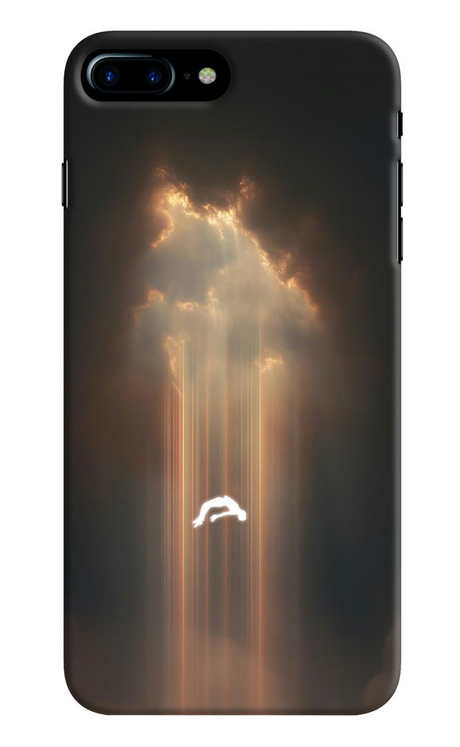 Heavenly Beam iPhone 8 Plus Hard Case Back Cover by Casekaro