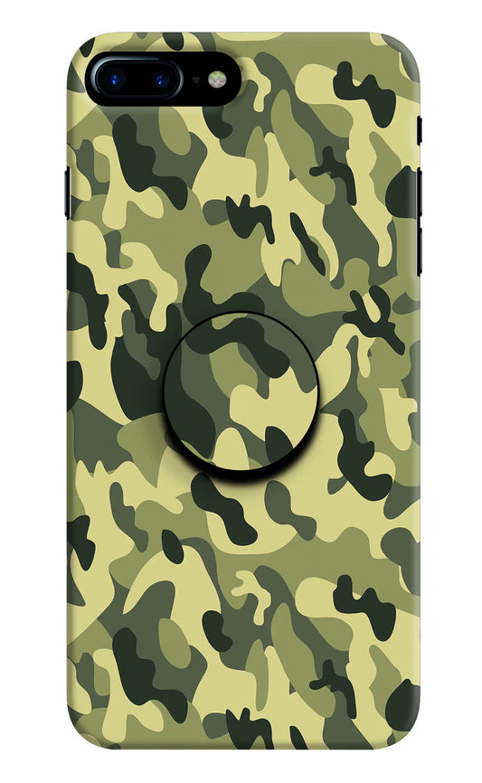 Camouflage iPhone 8 Plus Pop Case by Casekaro