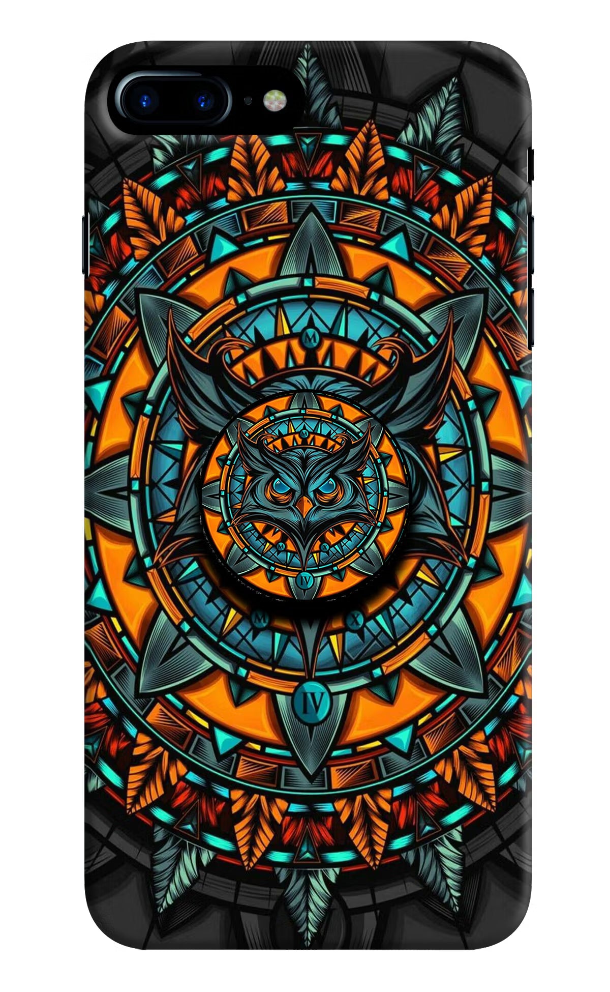 Angry Owl iPhone 8 Plus Pop Case by Casekaro