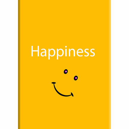 Happiness With Smiley iPhone 5/5s Hard Case Back Cover by Casekaro