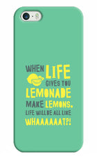 Quote iPhone 5/5s Hard Case Back Cover by Casekaro