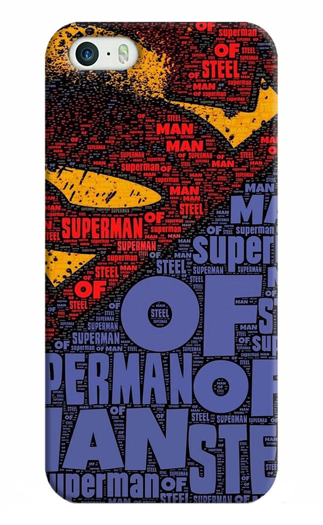 Superman iPhone 5/5s Hard Case Back Cover by Casekaro