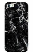 Black Marble Texture iPhone 5/5s Hard Case Back Cover by Casekaro