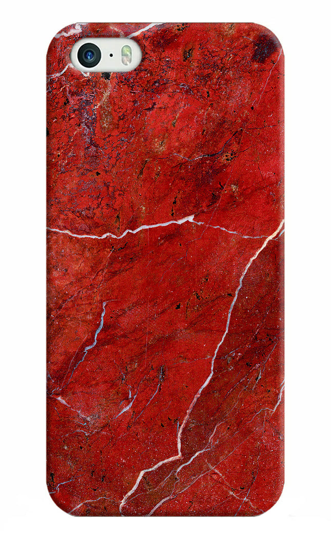 Red Marble Design iPhone 5/5s Hard Case Back Cover by Casekaro