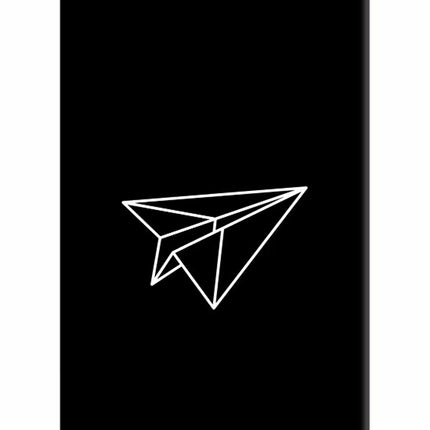 Paper Plane White iPhone 5/5s Hard Case Back Cover by Casekaro
