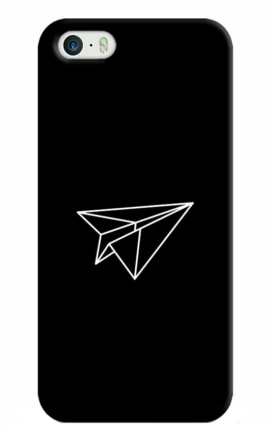 Paper Plane White iPhone 5/5s Hard Case Back Cover by Casekaro