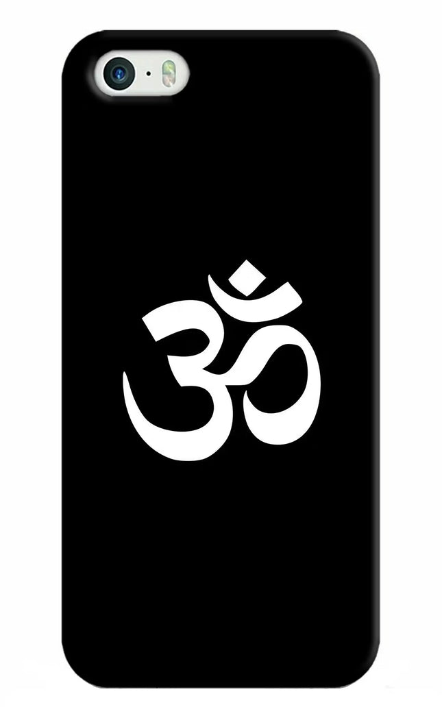 Om iPhone 5/5s Hard Case Back Cover by Casekaro