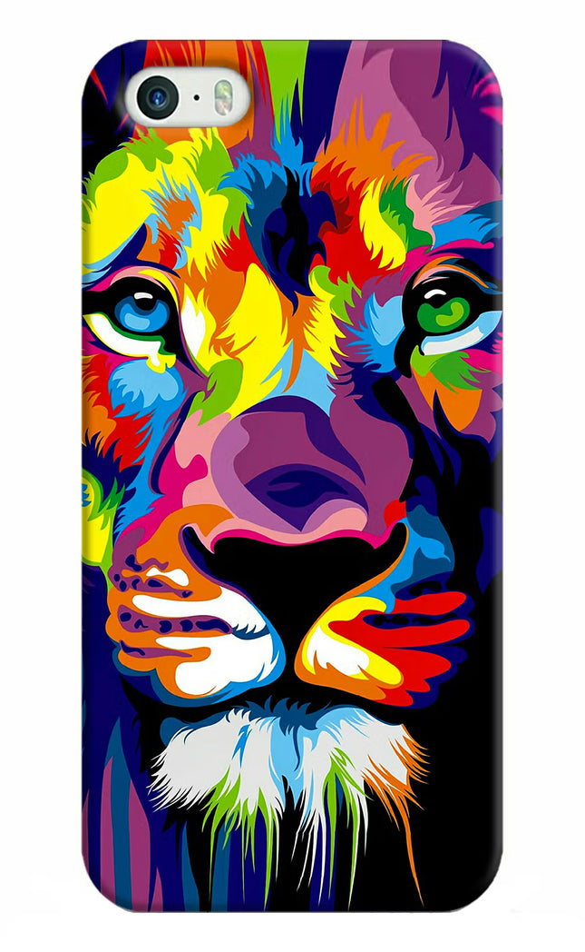 Lion iPhone 5/5s Hard Case Back Cover by Casekaro
