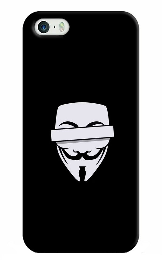 Anonymous Face iPhone 5/5s Hard Case Back Cover by Casekaro