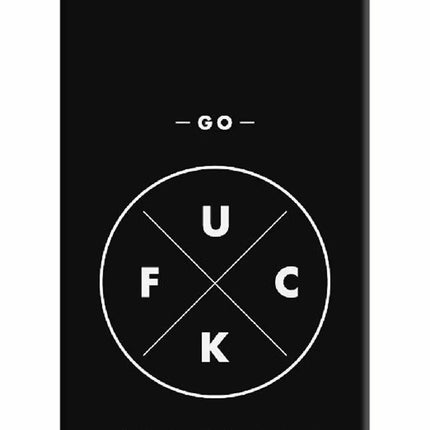 Go Fuck Yourself iPhone 5/5s Hard Case Back Cover by Casekaro