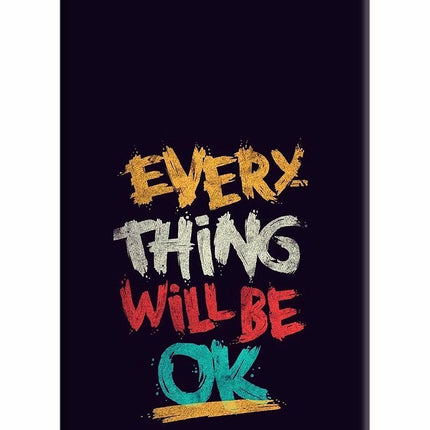 Everything Will Be Ok iPhone 5/5s Hard Case Back Cover by Casekaro