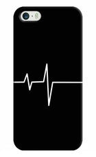 Heart Beats iPhone 5/5s Hard Case Back Cover by Casekaro