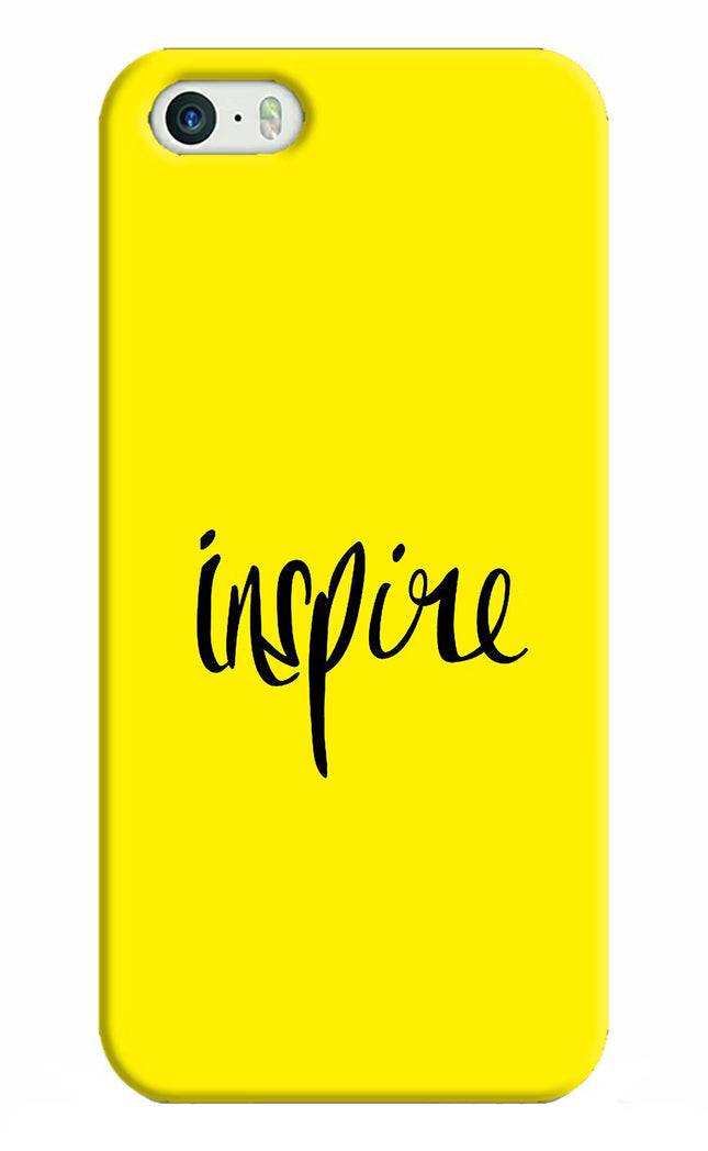 Inspire iPhone 5/5s Hard Case Back Cover by Casekaro
