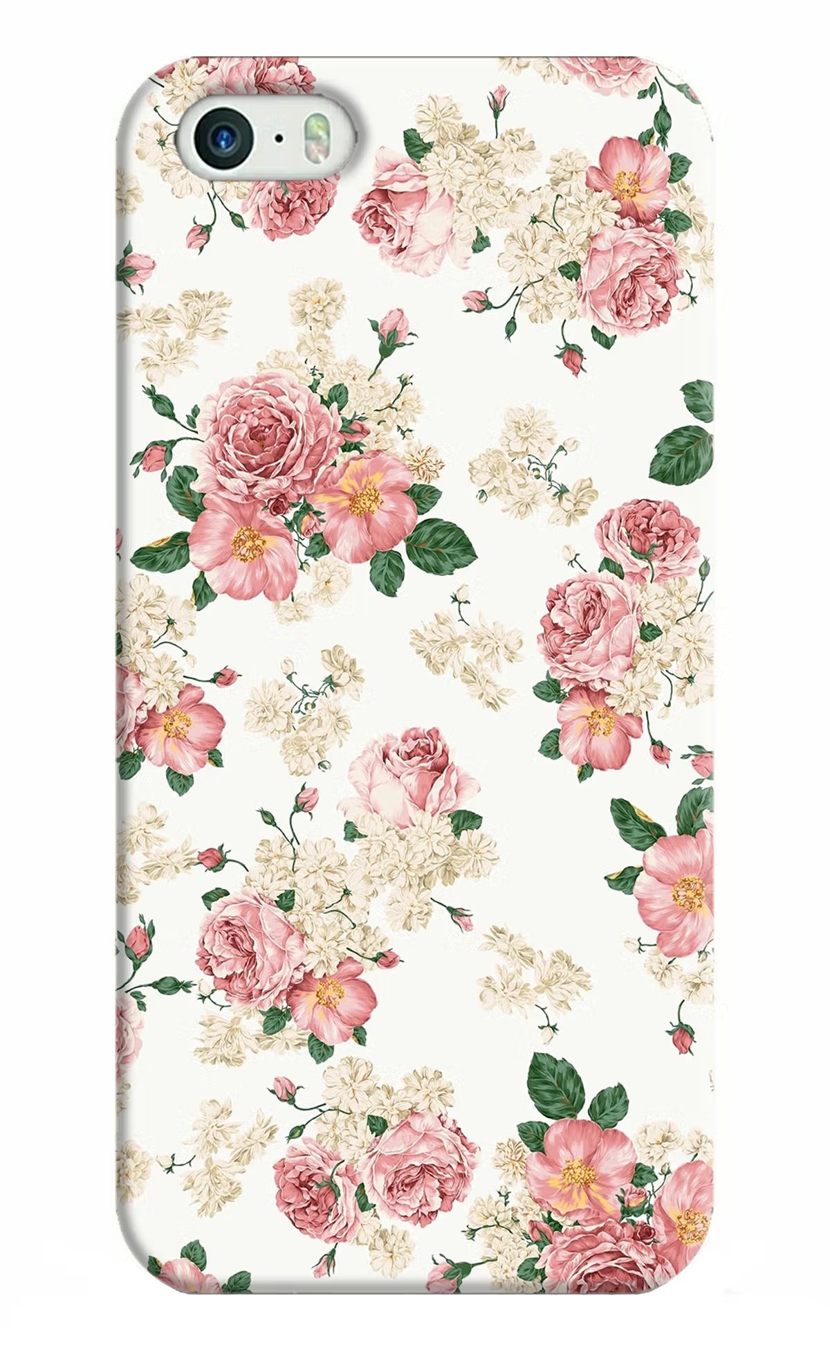 Flowers iPhone 5/5s Hard Case Back Cover by Casekaro