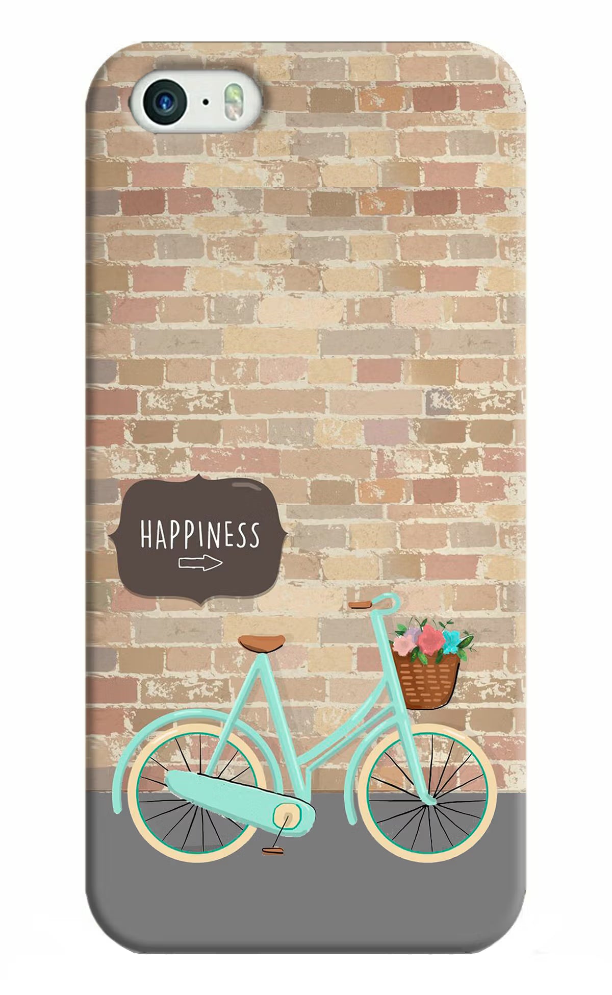 Happiness Artwork iPhone 5/5s Hard Case Back Cover by Casekaro