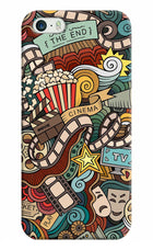 Cinema Abstract iPhone 5/5s Hard Case Back Cover by Casekaro