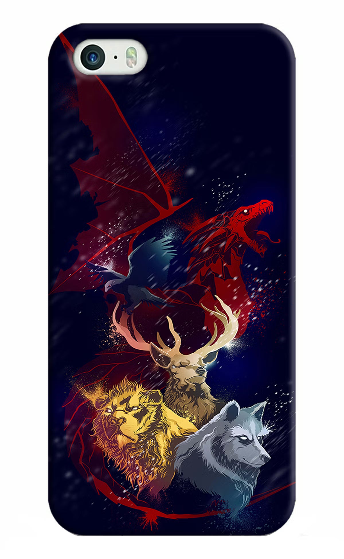Game Of Thrones iPhone 5/5s Hard Case Back Cover by Casekaro