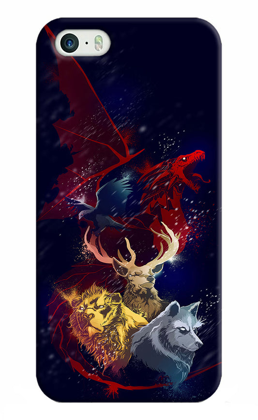 Game Of Thrones iPhone 5/5s Hard Case Back Cover by Casekaro