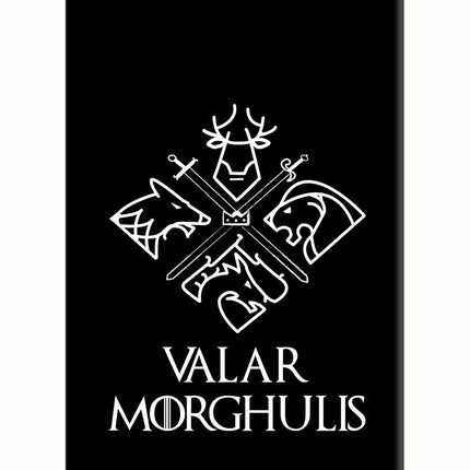 Valar Morghulis | Game Of Thrones iPhone 5/5s Hard Case Back Cover by Casekaro