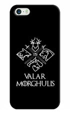 Valar Morghulis | Game Of Thrones iPhone 5/5s Hard Case Back Cover by Casekaro