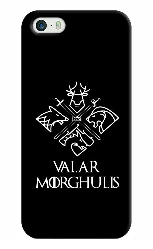 Valar Morghulis | Game Of Thrones iPhone 5/5s Hard Case Back Cover by Casekaro