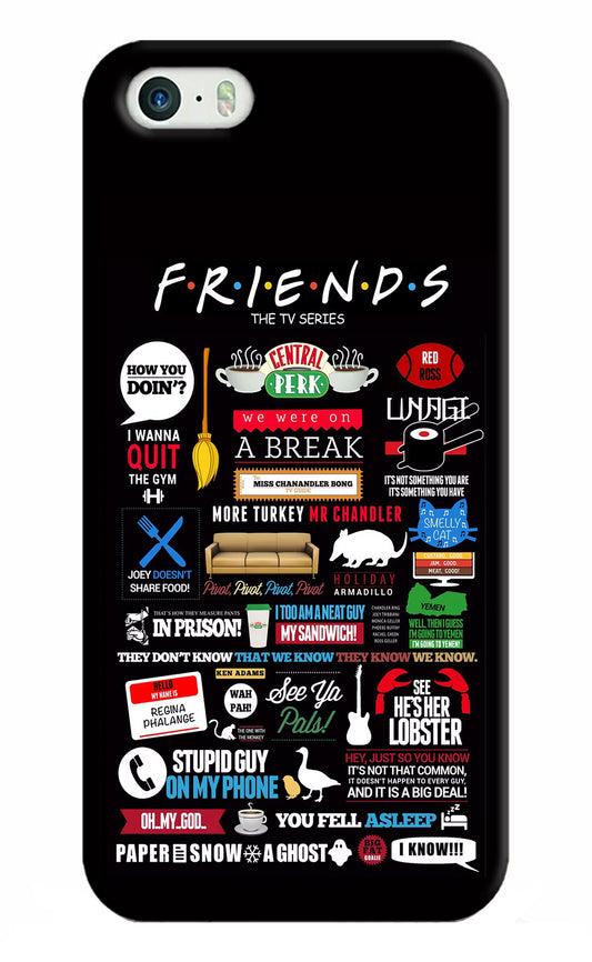 FRIENDS iPhone 5/5s Hard Case Back Cover by Casekaro