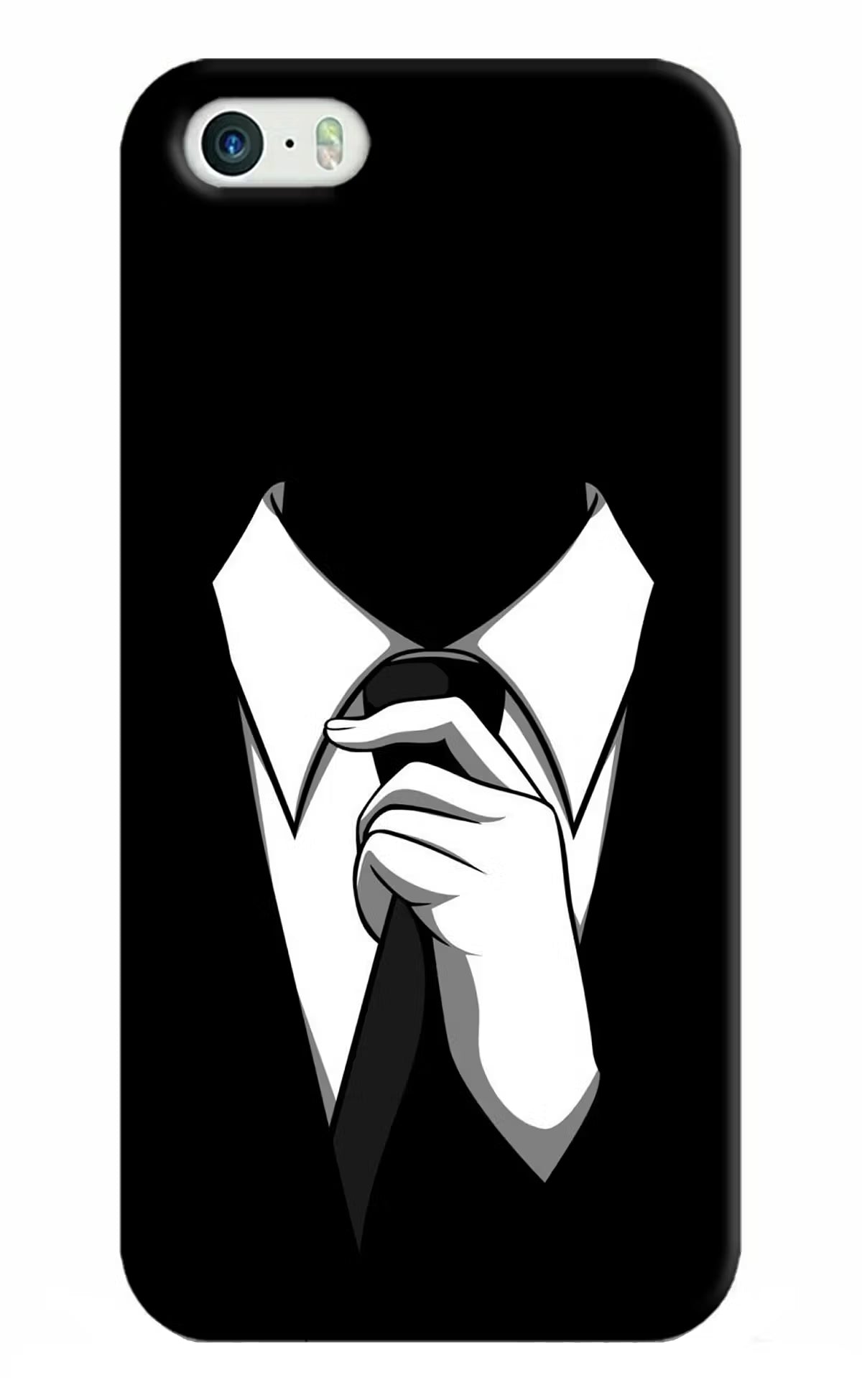 Black Tie iPhone 5/5s Hard Case Back Cover by Casekaro