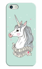 Unicorn Wallpaper iPhone 5/5s Hard Case Back Cover by Casekaro