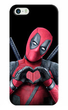 Deadpool iPhone 5/5s Hard Case Back Cover by Casekaro