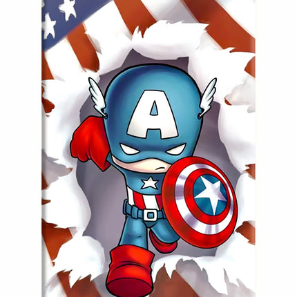 Captain America iPhone 5/5s Hard Case Back Cover by Casekaro