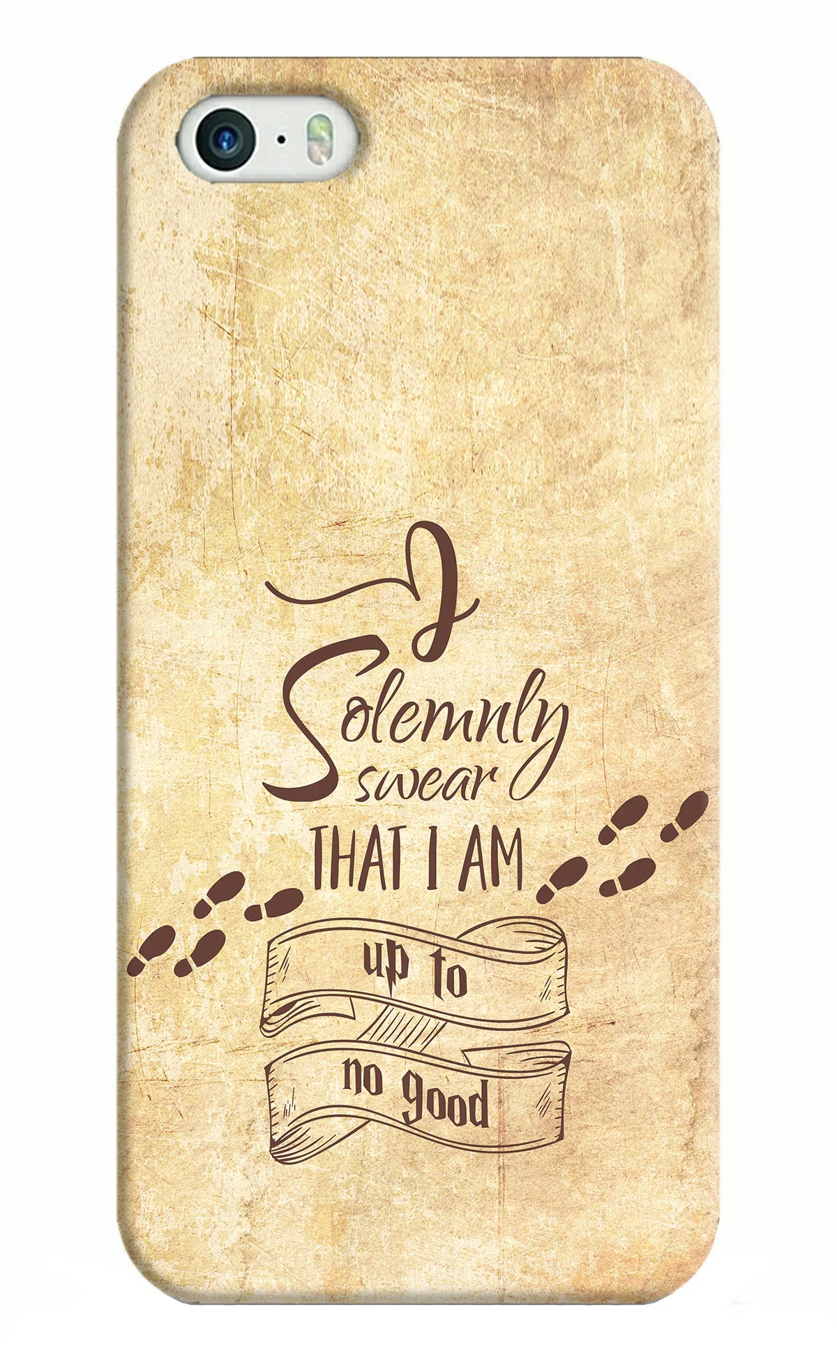 I Solemnly swear that i up to no good iPhone 5/5s Hard Case Back Cover by Casekaro