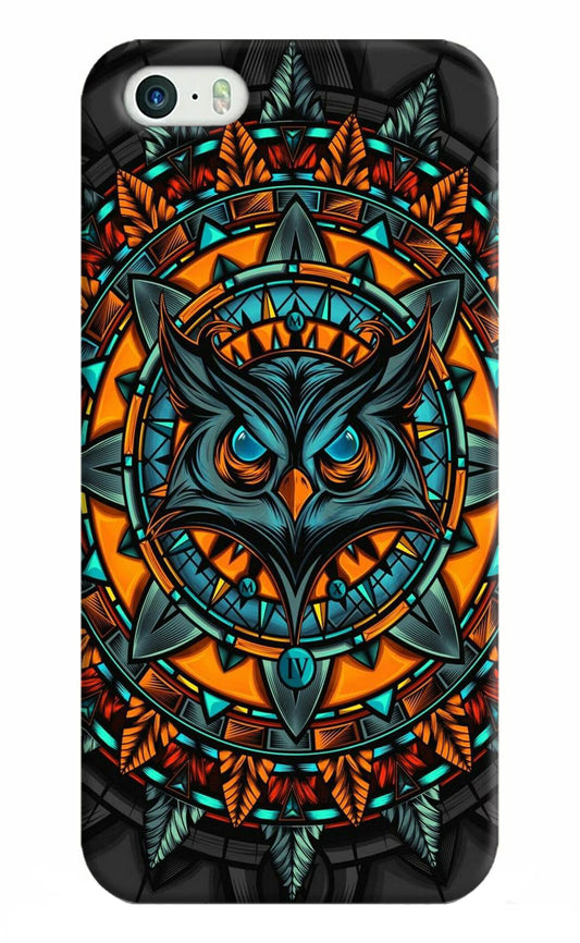Angry Owl Art iPhone 5/5s Hard Case Back Cover by Casekaro