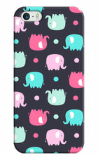 Elephants iPhone 5/5s Hard Case Back Cover by Casekaro