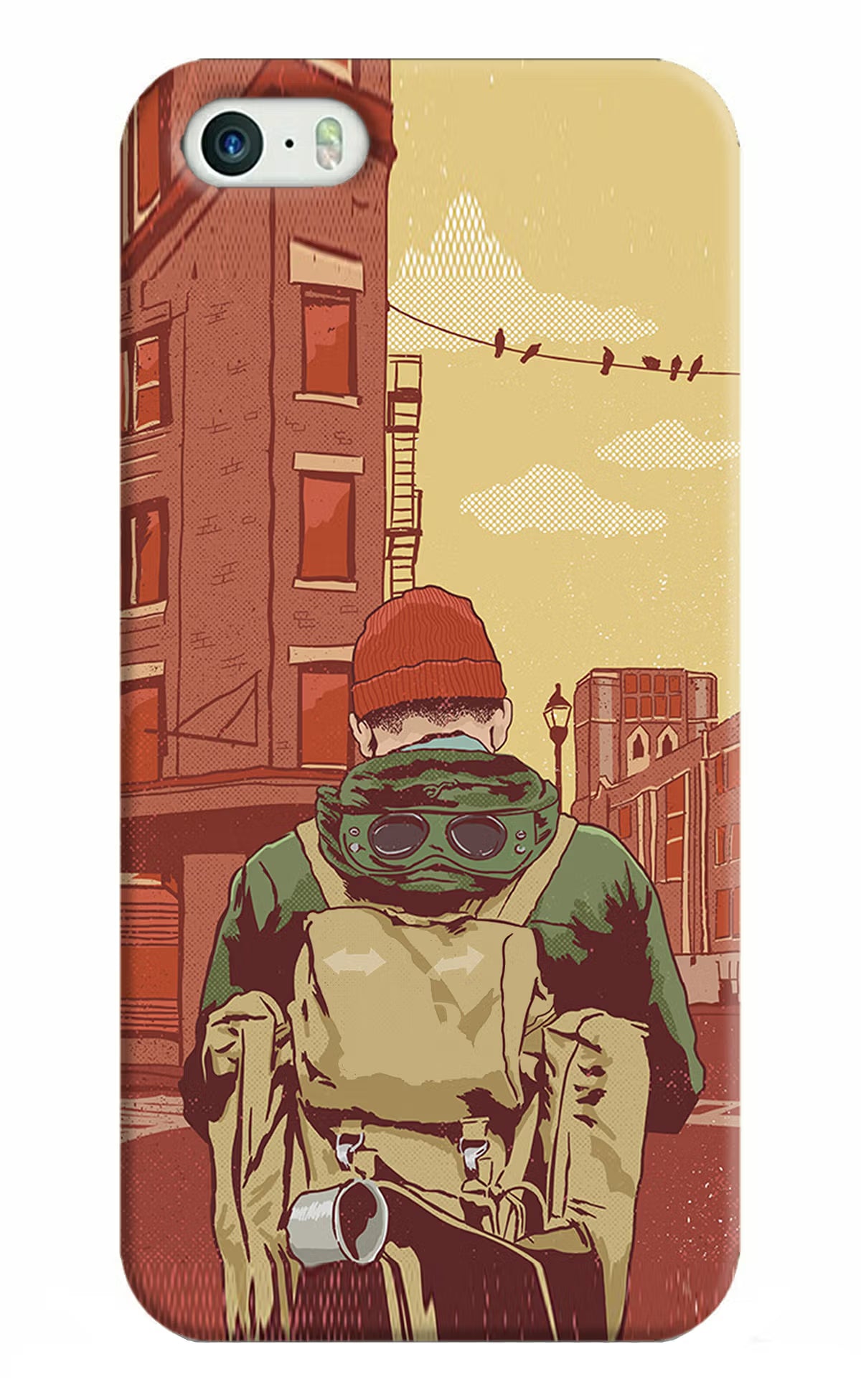 Adventurous iPhone 5/5s Hard Case Back Cover by Casekaro