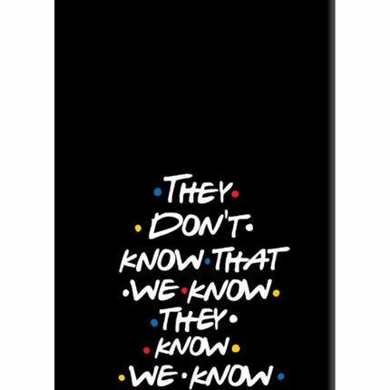 FRIENDS Dialogue iPhone 5/5s Hard Case Back Cover by Casekaro
