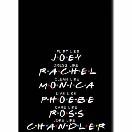 FRIENDS Character iPhone 5/5s Hard Case Back Cover by Casekaro
