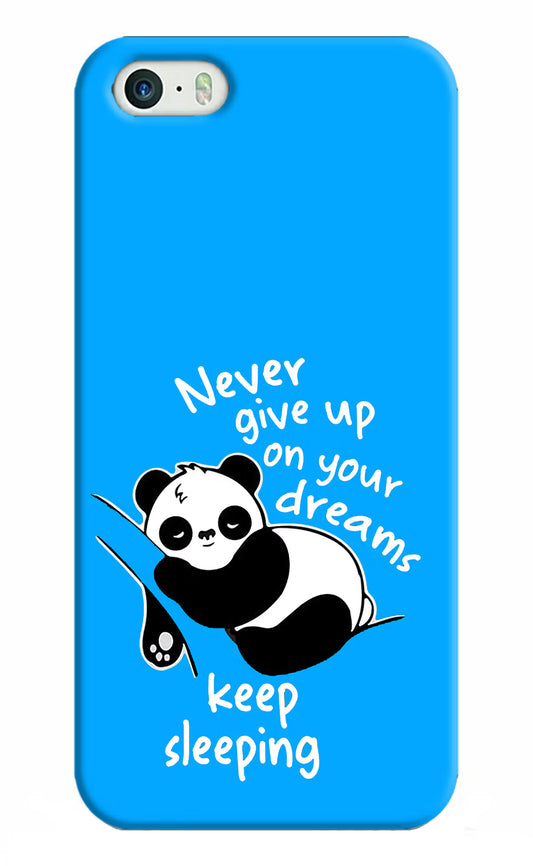 Keep Sleeping iPhone 5/5s Hard Case Back Cover by Casekaro