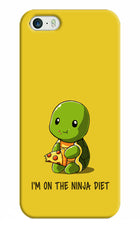 I'm on Ninja Diet iPhone 5/5s Hard Case Back Cover by Casekaro