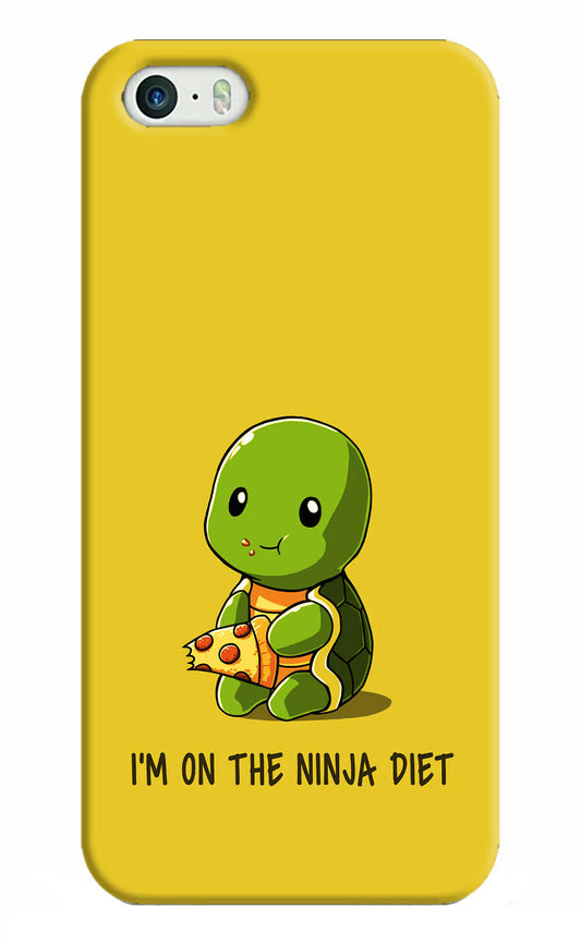 I'm on Ninja Diet iPhone 5/5s Hard Case Back Cover by Casekaro