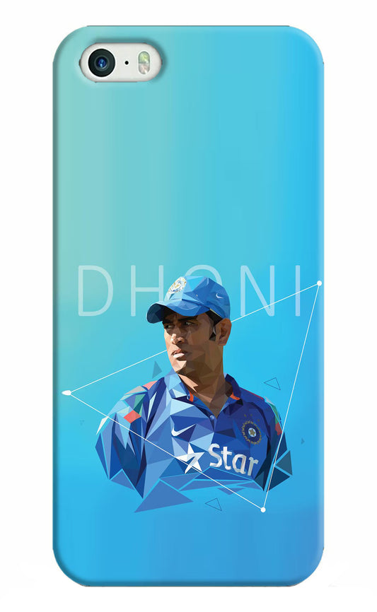 Dhoni Artwork iPhone 5/5s Hard Case Back Cover by Casekaro
